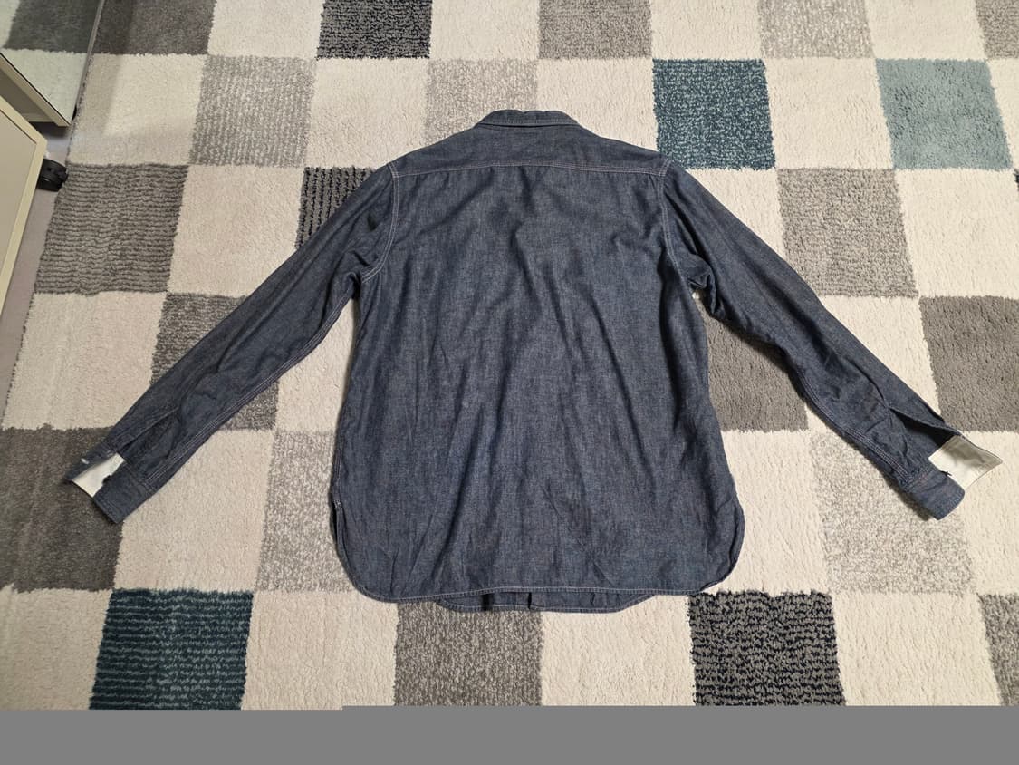 캐피탈 샴브레이 데님셔츠 3사이즈 L 상품이미지2