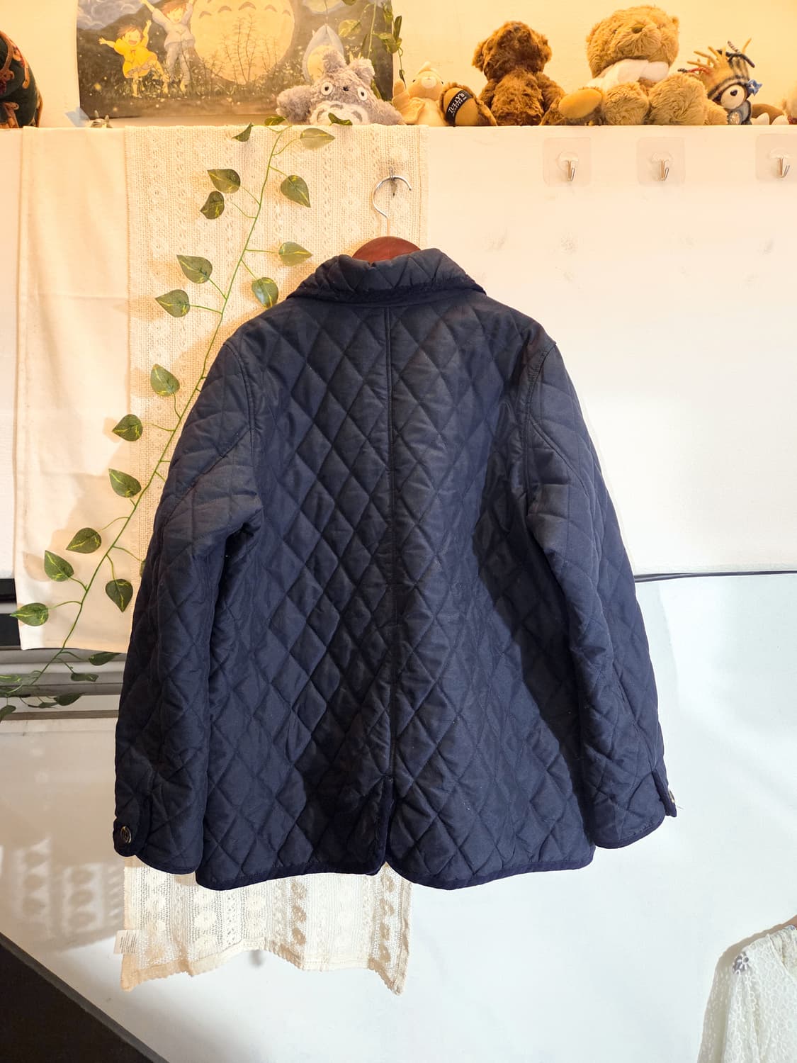 Harris tweed 경량 패딩 상품이미지5