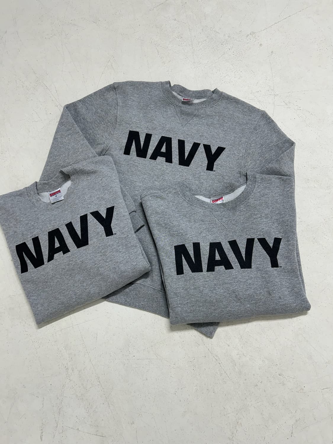90's US Navy Soffe Grey Sweatshirt. 상품이미지10