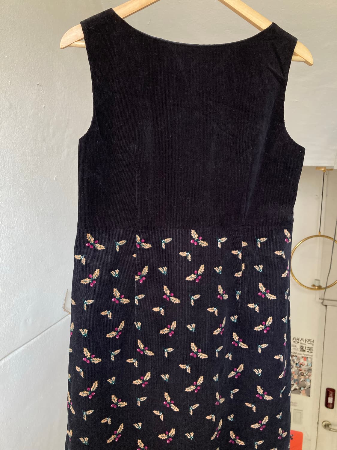 골덴 나시 패턴 원피스 상품이미지7