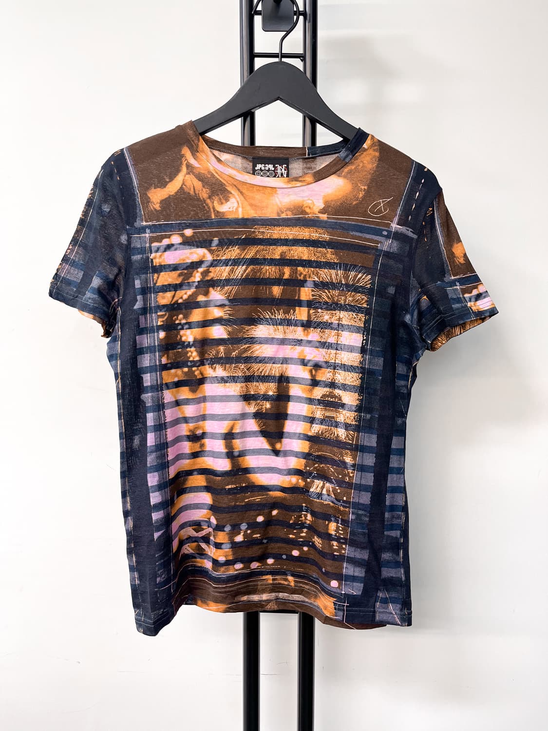 장 폴 고티에 파리 파이어워크 스트라이프 티셔츠 상품이미지1