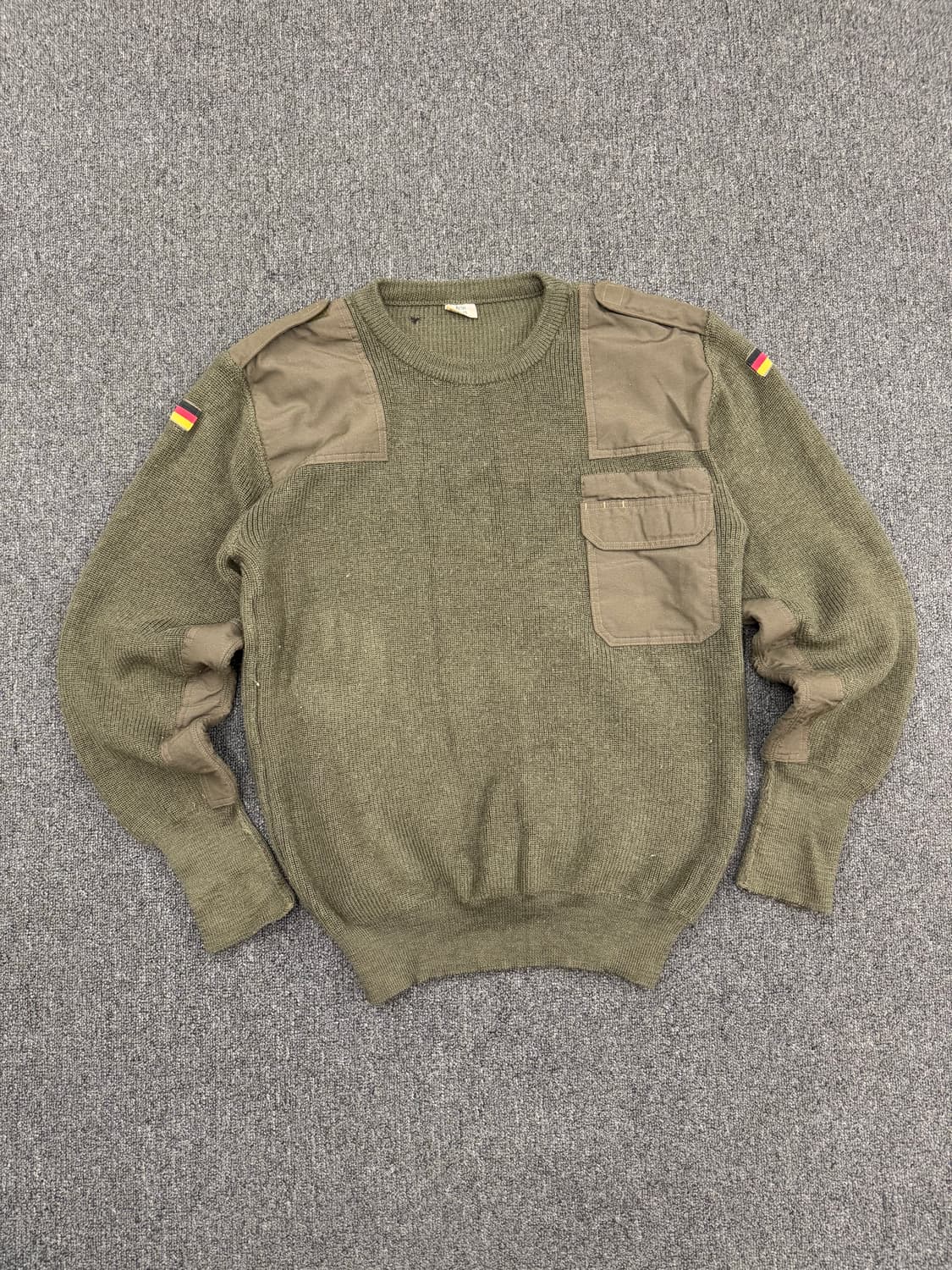 OS)Halfen 밀리터리 빈티지 독일군 코만도 스웨터 상품이미지3