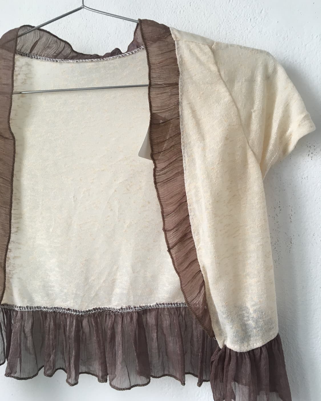 Trimming point open cardigan 상품이미지4