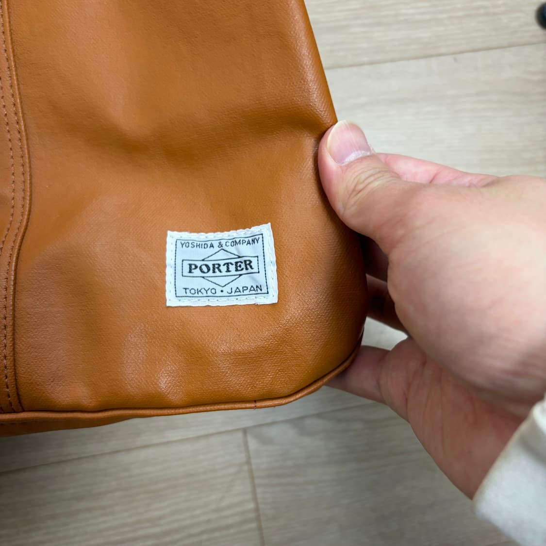 요시다포터 porter 프리스타일 보스턴백 카멜 상품이미지3