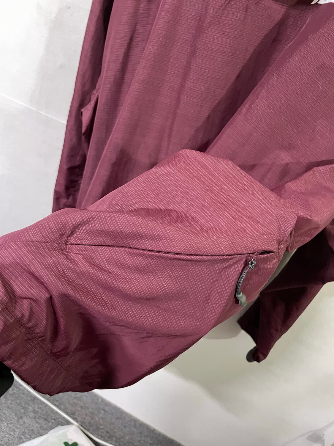 KBO 나이키 히어로즈 선수지급용 긴팔웜업 바람막이 2XL 상품이미지9