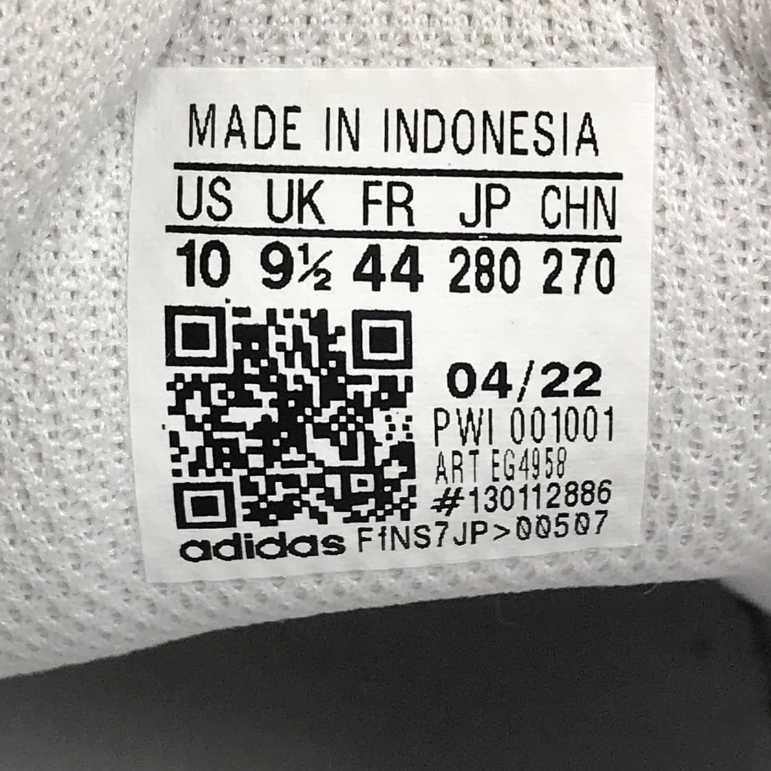 아디다스 슈퍼스타 EG4958 신발 스니커즈 남성280 상품이미지10