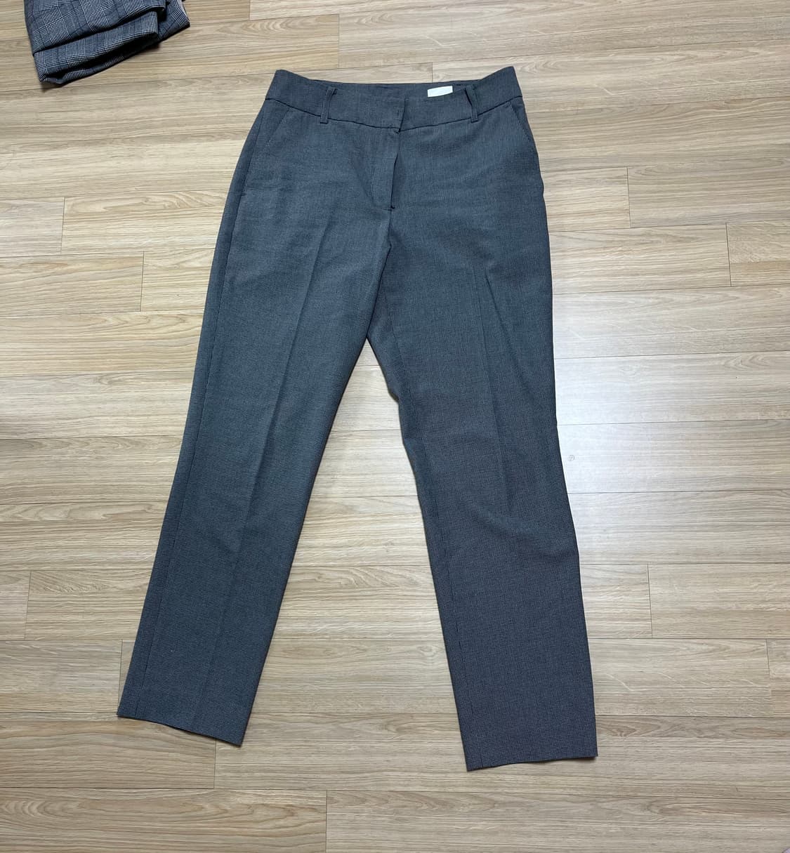 모르간 하운드 잔체크 슬랙스 no 상품이미지2