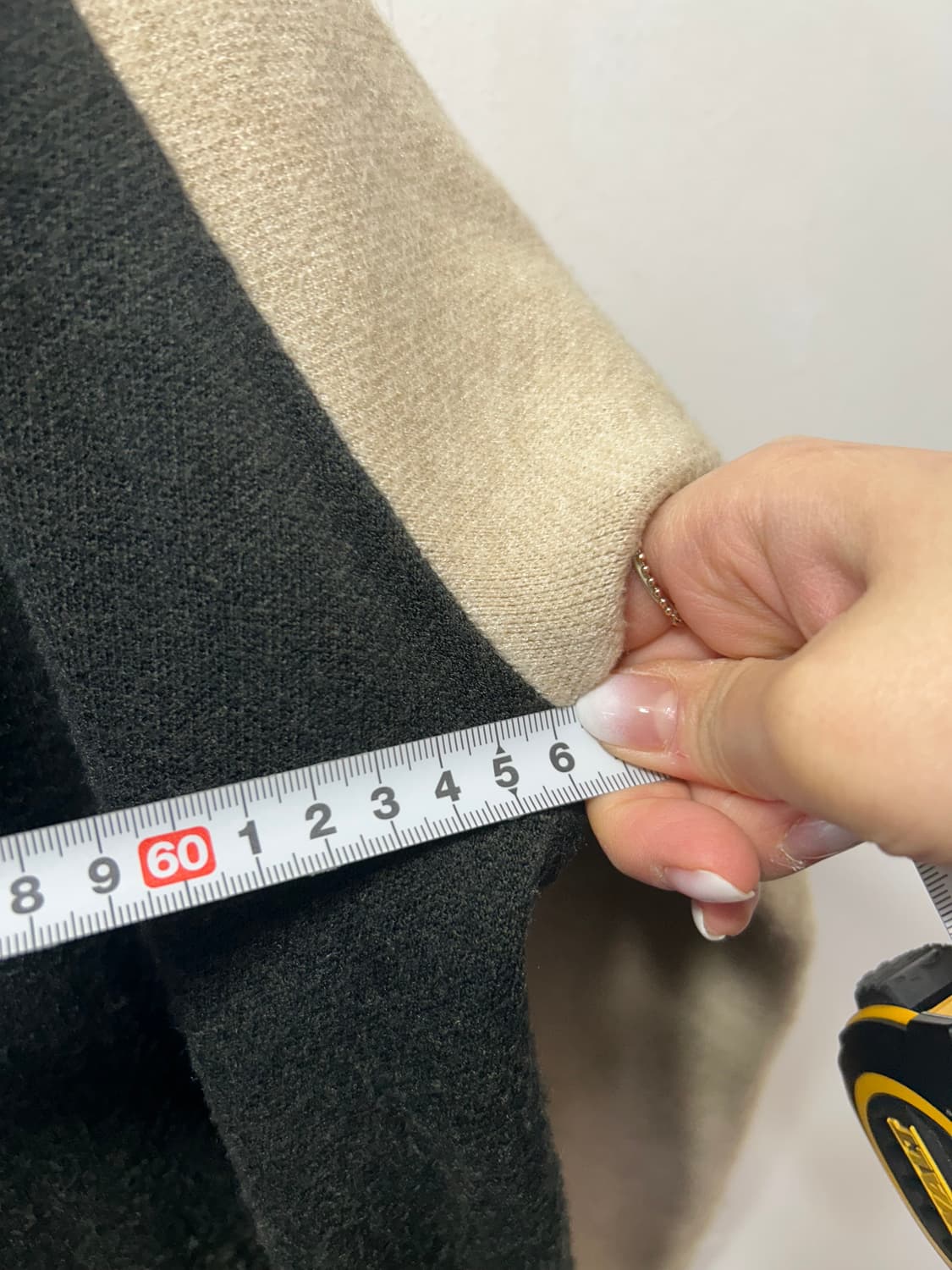 VLAD 배색 니트 가디건 집업 L 상품이미지3