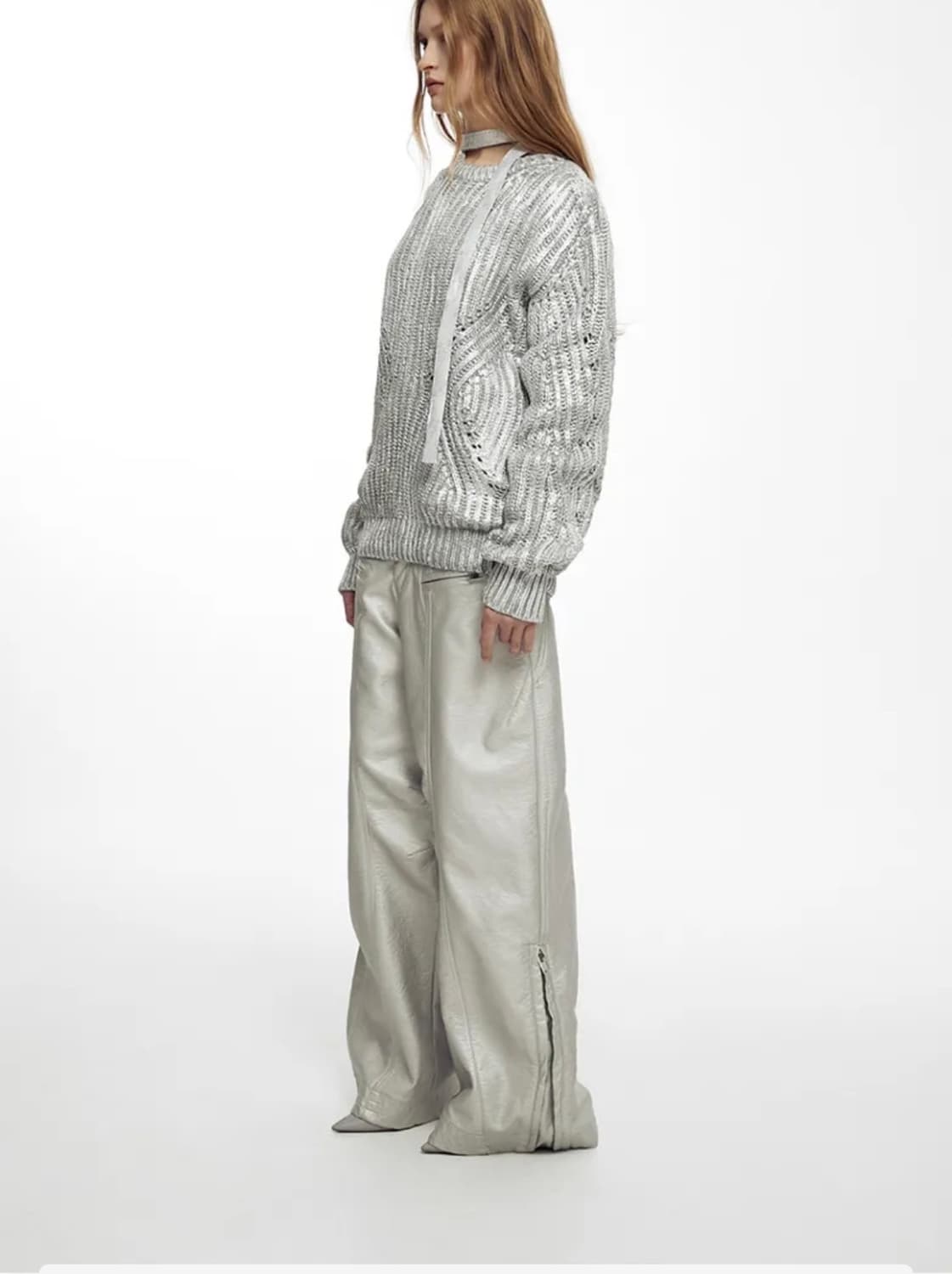 나체 INDUSTRIAL LEATHER PANTS (UNISEX) 상품이미지3