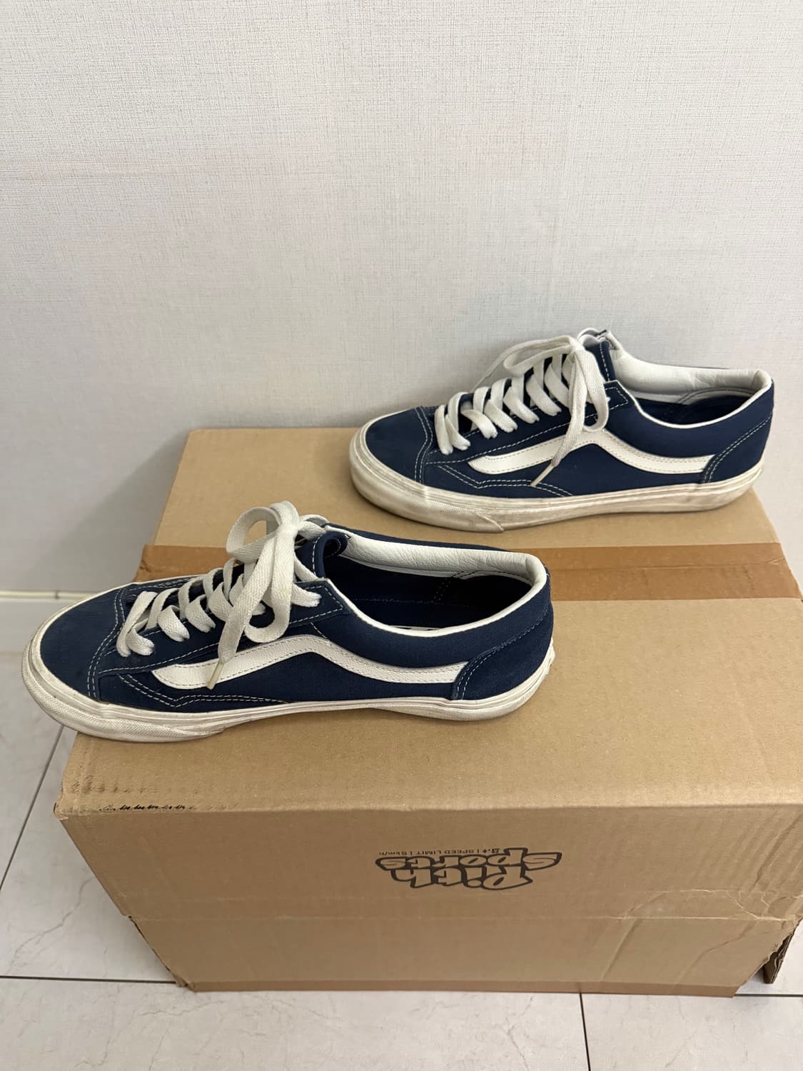 반스 스타일 36 스웨이드 드레스 블루스 250 상품이미지3