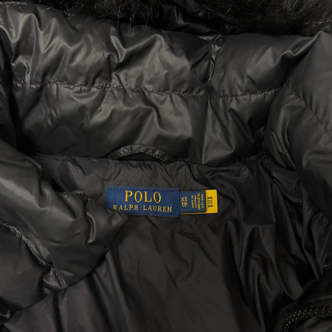 폴로 랄프로렌 덕다운 퍼 벨티드 패딩 블랙 상품이미지6