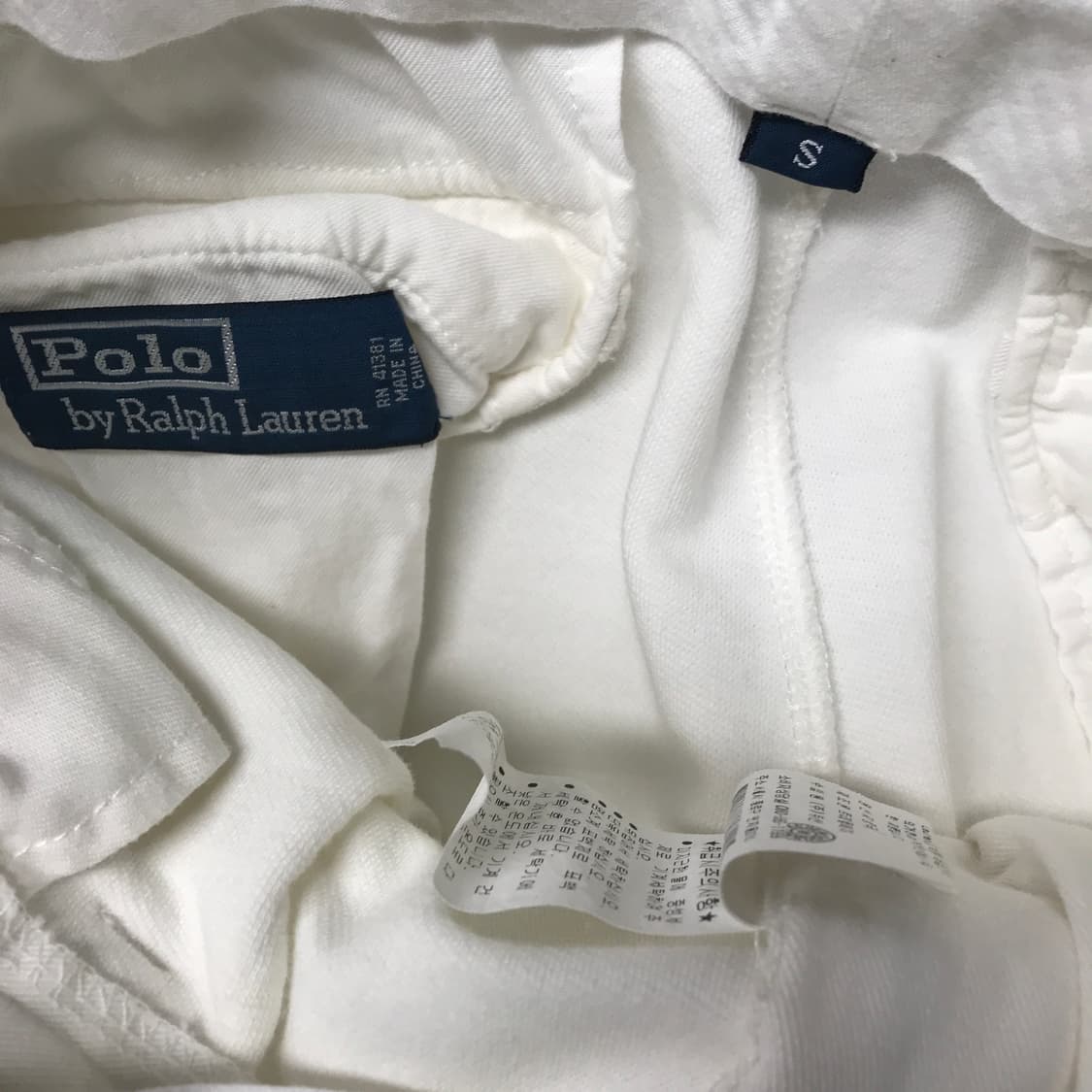 폴로 랄프로렌 화이트 치노 팬츠 S(W) 상품이미지5