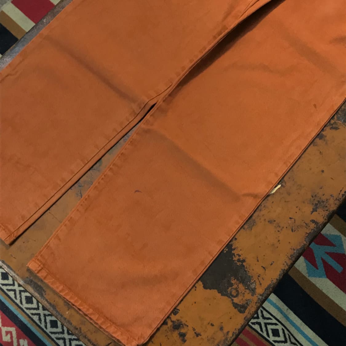 Vtg 빈티지 브라운 코튼 팬츠 허리 27 28 사이즈  상품이미지5