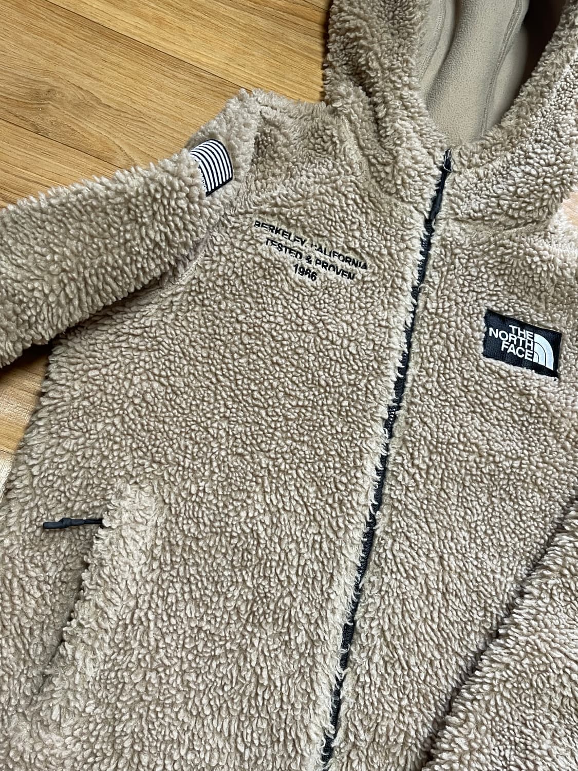 노스페이스 에코 플리스 스노우시티 후리스 카멜 160 상품이미지2