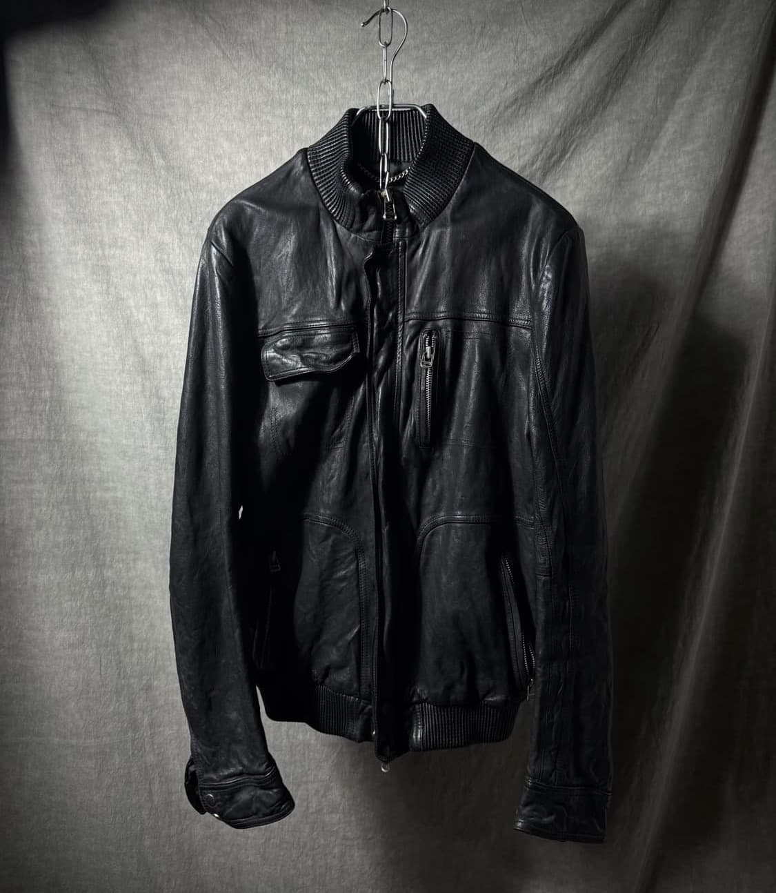 램스킨 레더자켓 상품이미지1