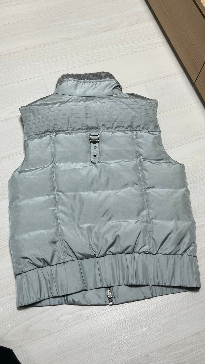 빈티지 패딩쪼끼 스카이그레이 상품이미지3