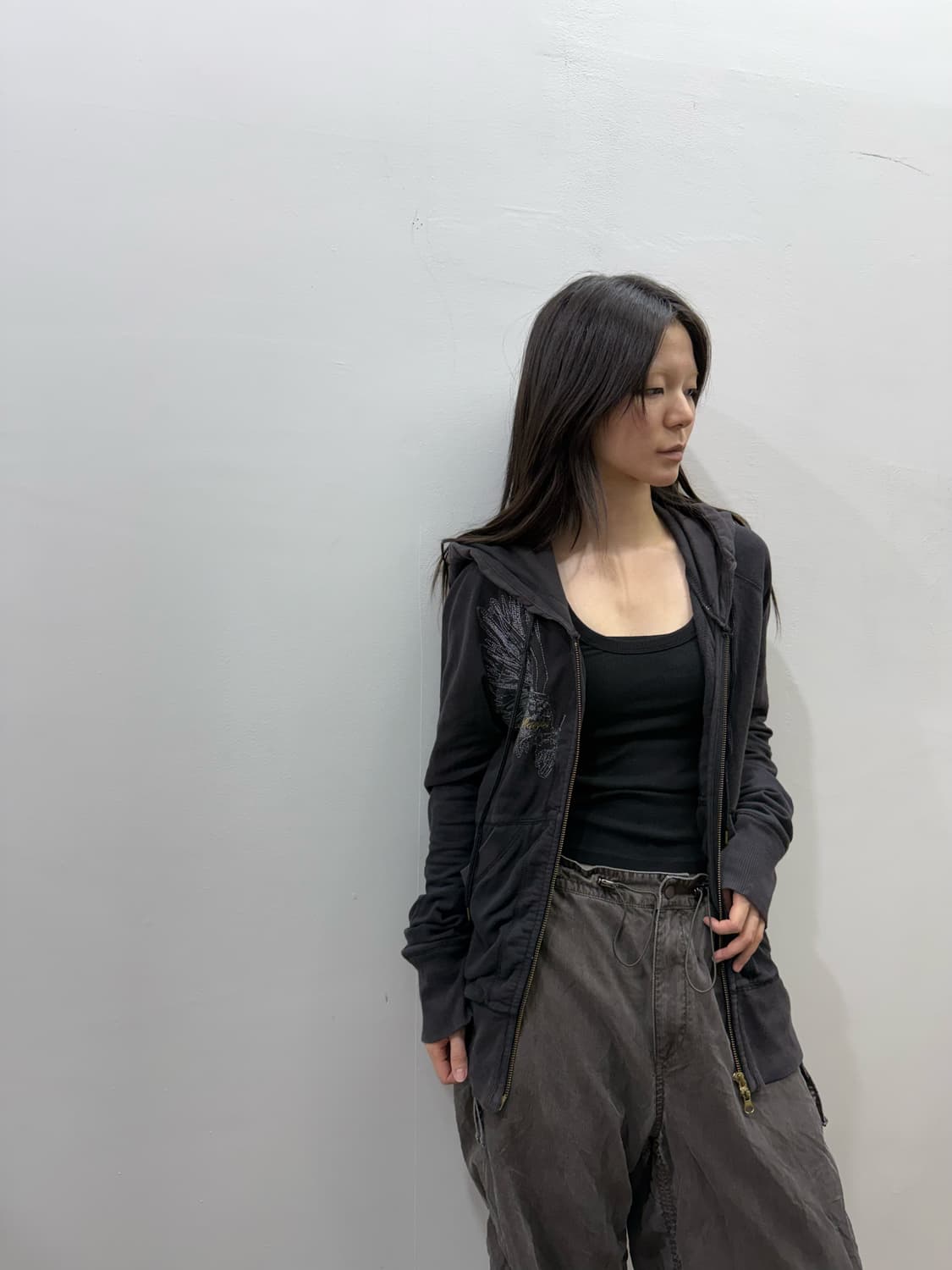 아르마니 익스체인지 그런지 투웨이 후드집업 상품이미지8