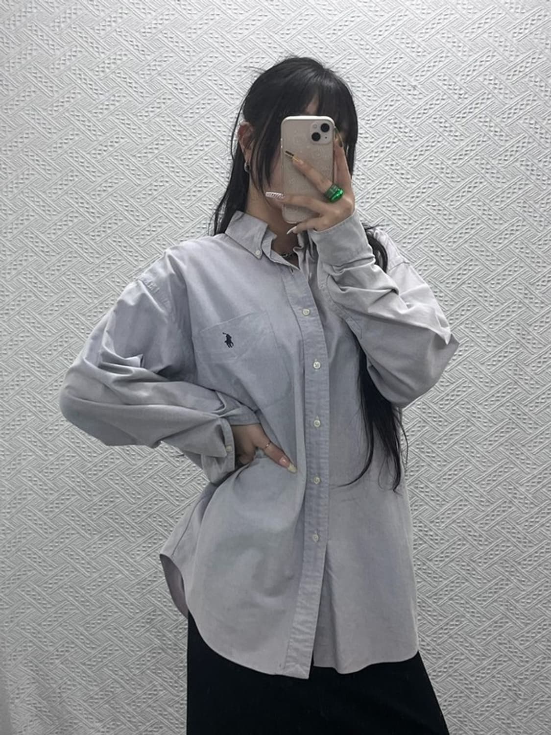 폴로 랄프로렌 빈티지 컨트리 오버핏 셔츠 M C08088 상품이미지2