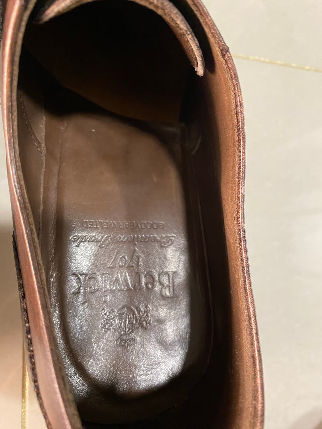 버윅(Berwick) 4771 윙팁 옥스포드 테스타 (UK7 / 260) 상품이미지6