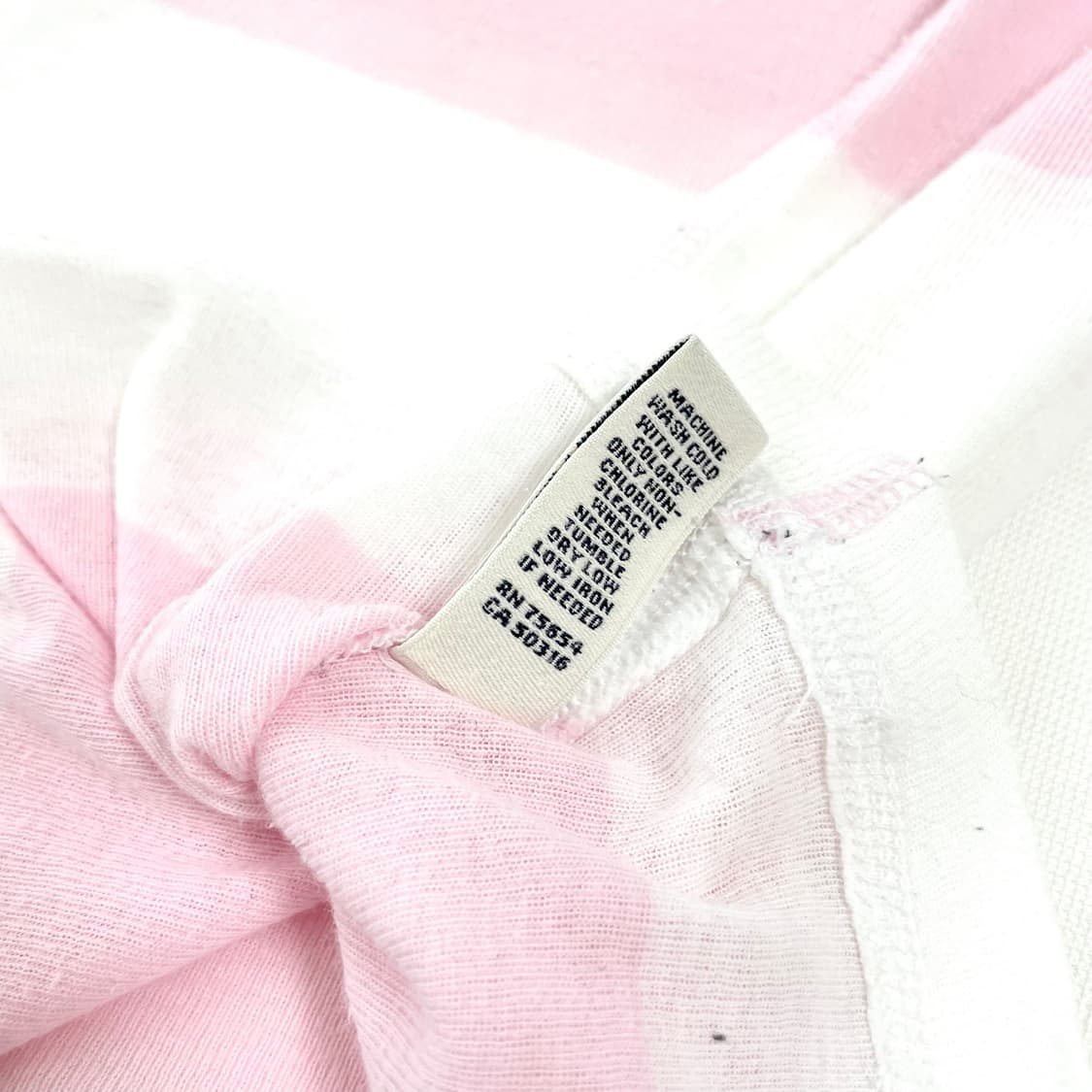 Abercrombie 아베크롬비 핑크 스트라이프 슬리브리스 아베슬리브리스 상품이미지6