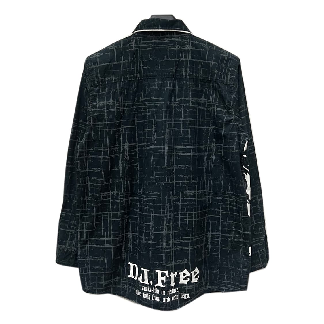 JPN D.J.Free 재팬 펑크 그래픽 긴팔 셔츠 L 상품이미지2
