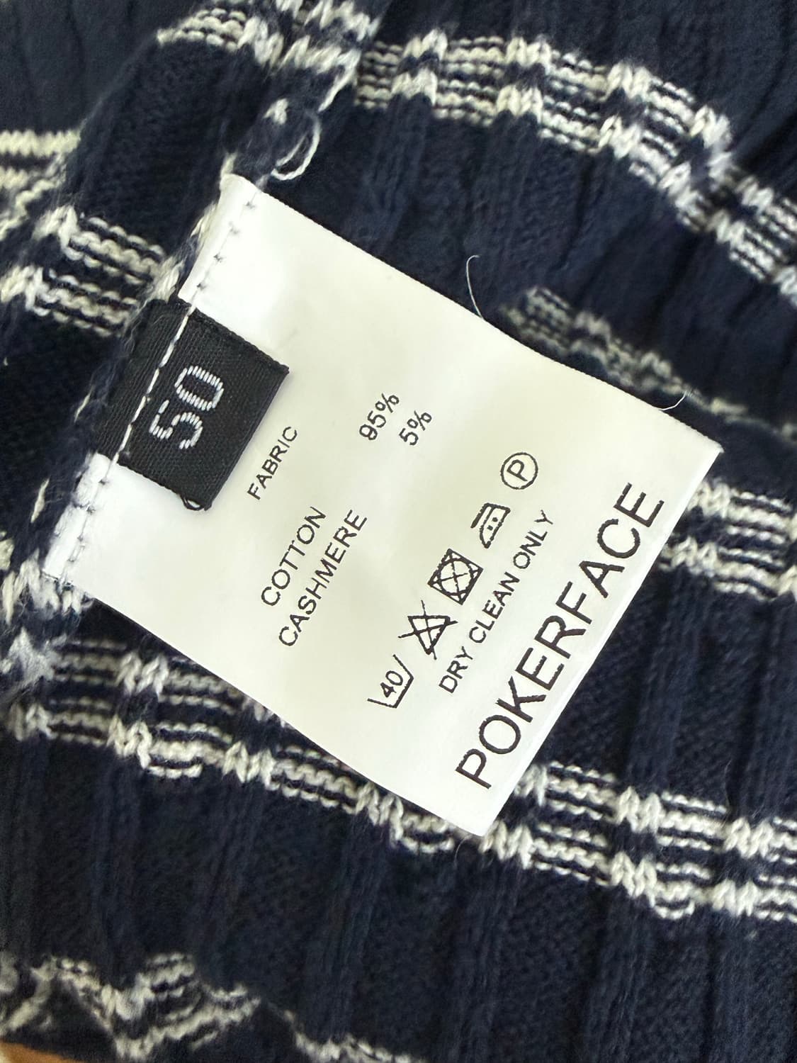 포커페이스 헨리넥 스트라이프 니트 상품이미지5