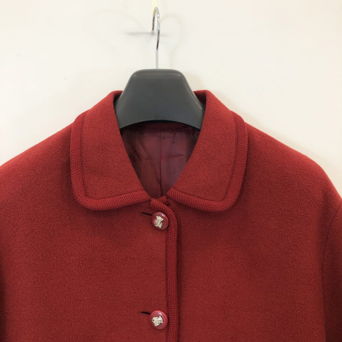 닥스 앙고라 50% 레드 싱글코트 97-165 상품이미지4