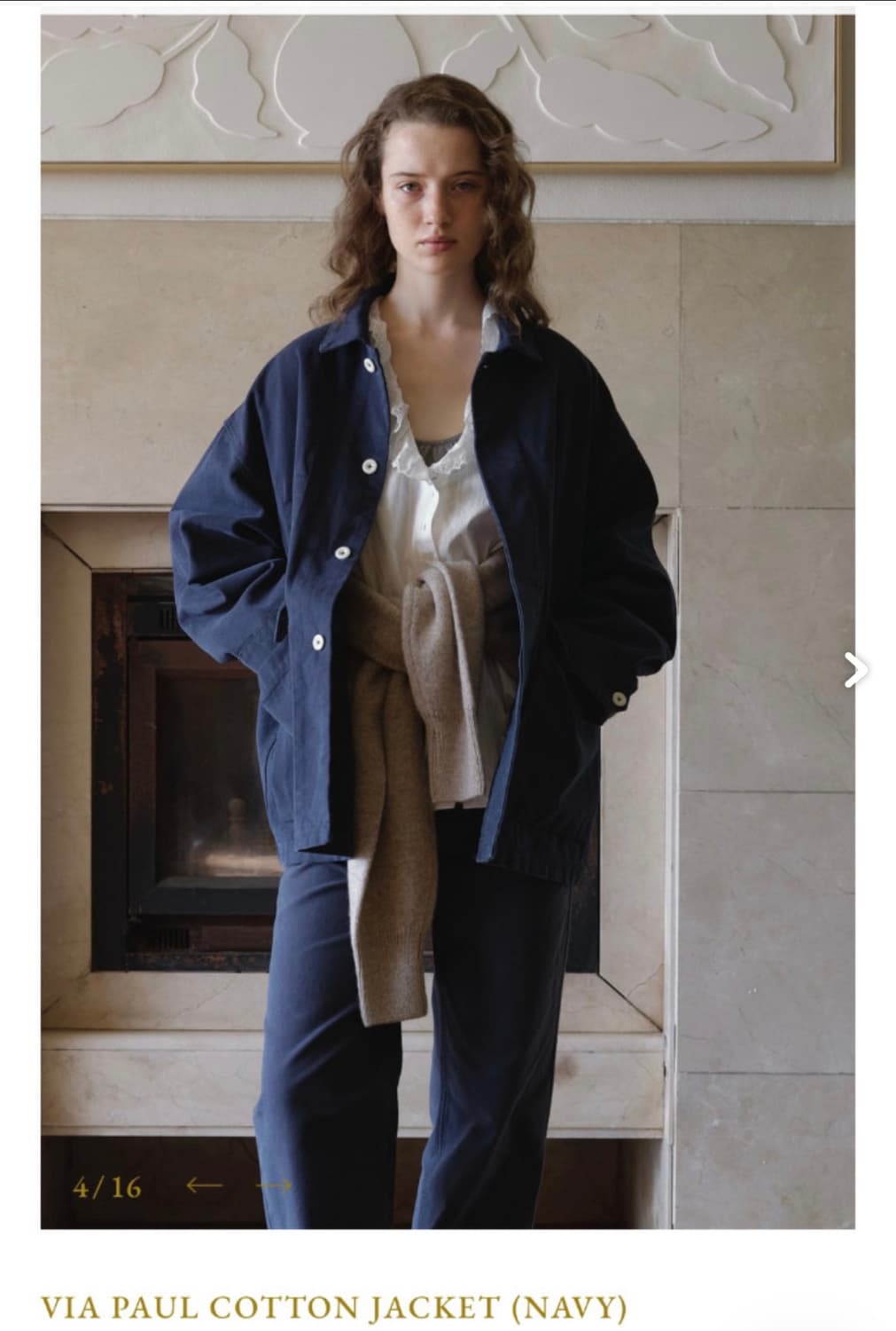 viaplain 비아플레인 paul cotton jacket 워크자켓 상품이미지1