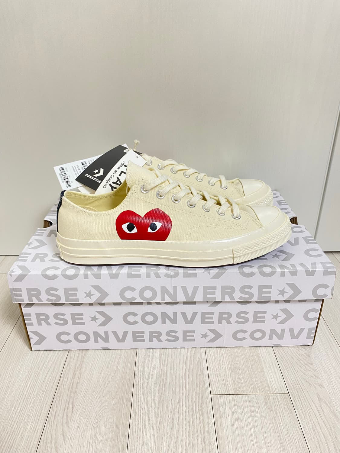 PLAY COMME DES GARCONS X CONVERSE 상품이미지4