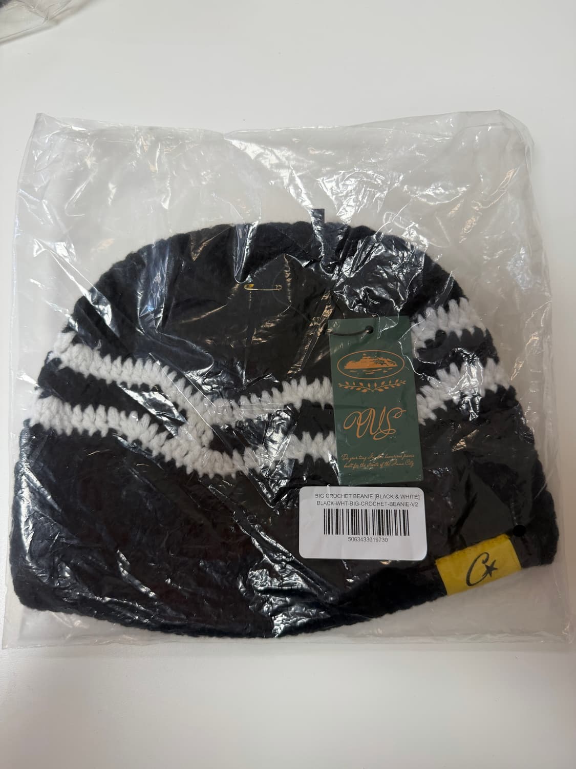 코르테이즈 corteiz crochet 비니 블랙 상품이미지2