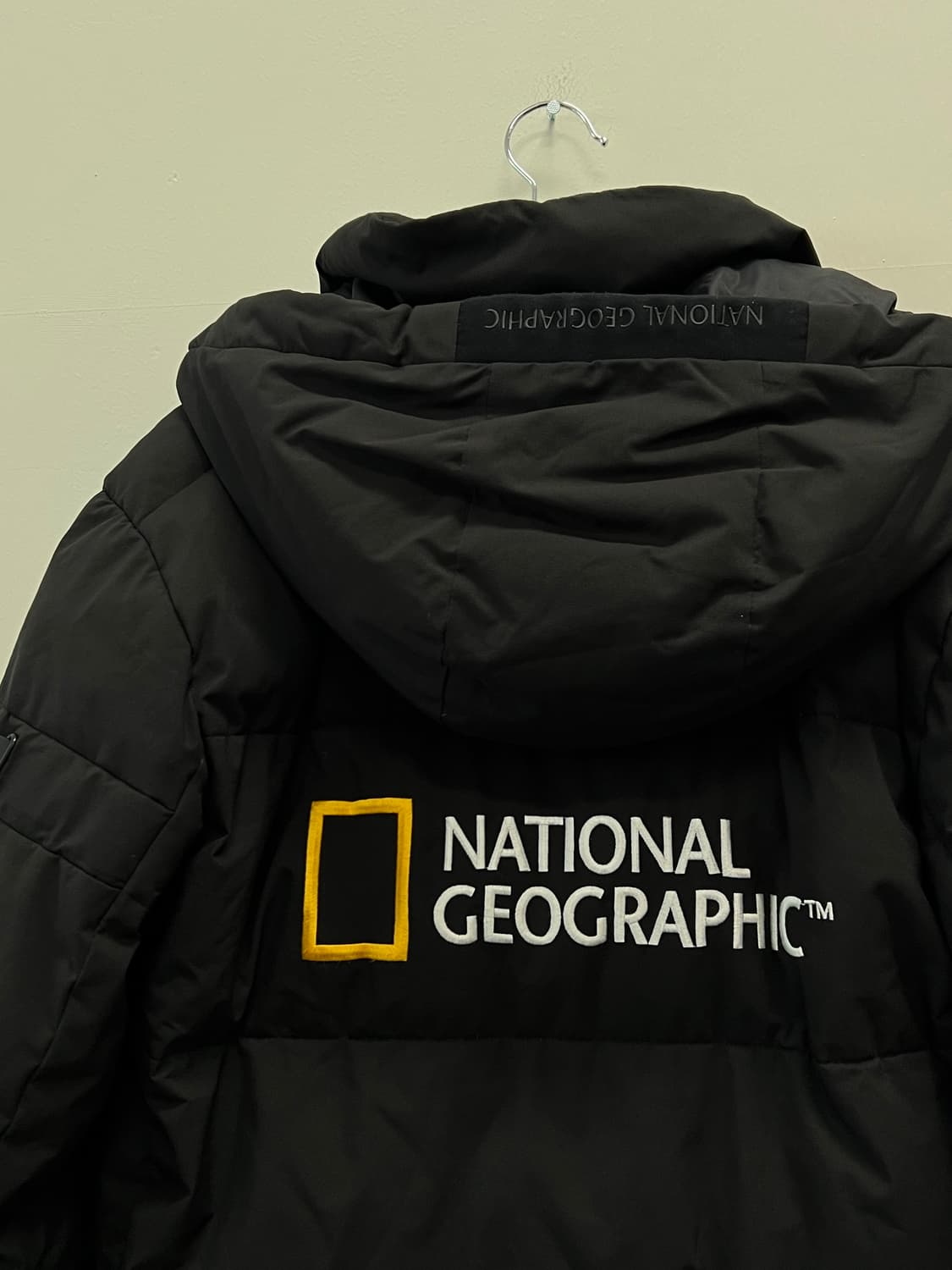 내셔널지오그래픽 덕다운 롱 패딩 자켓 블랙 상품이미지8