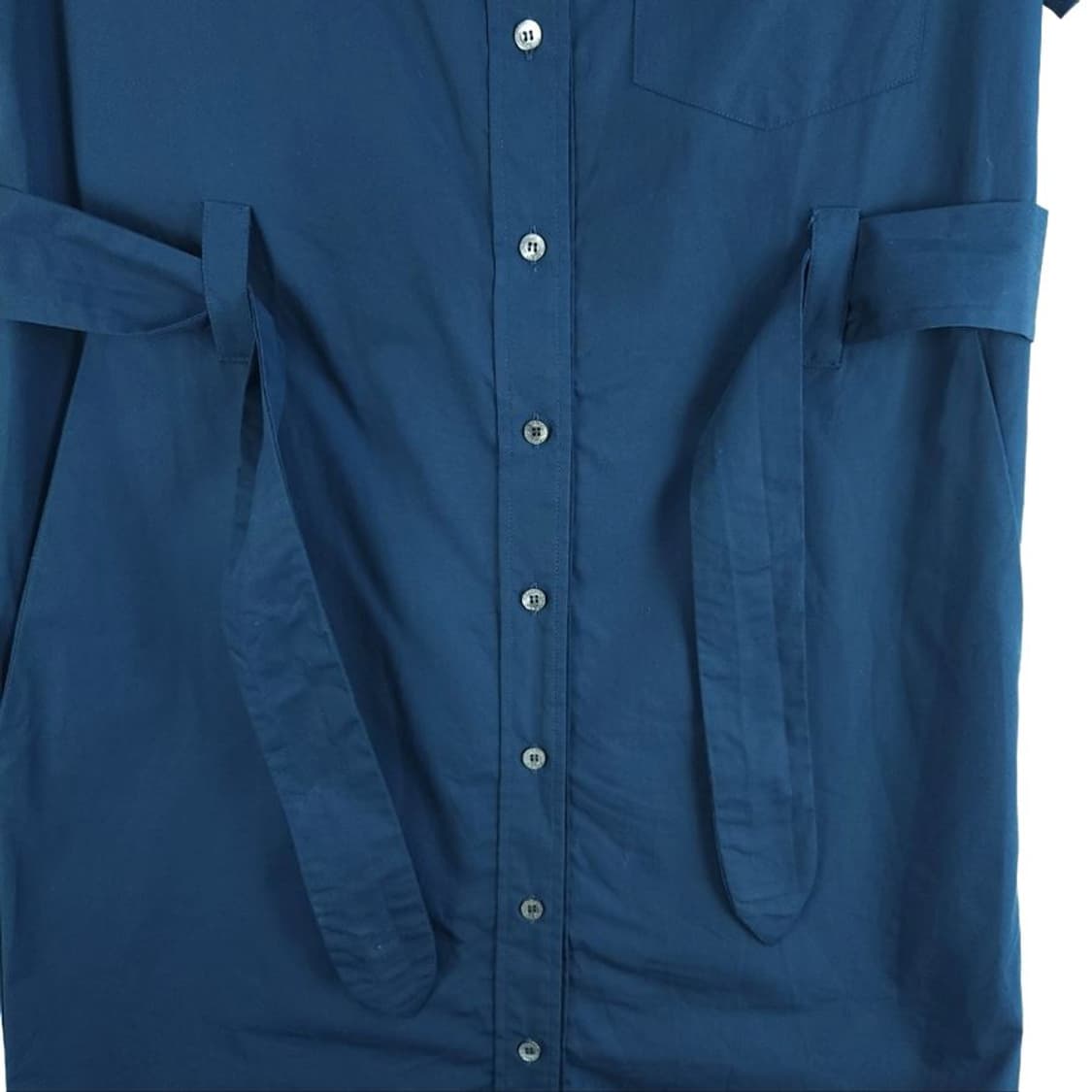 [여36(S)]메종키츠네 셔츠 반팔 원피스[Y64-151] 상품이미지3