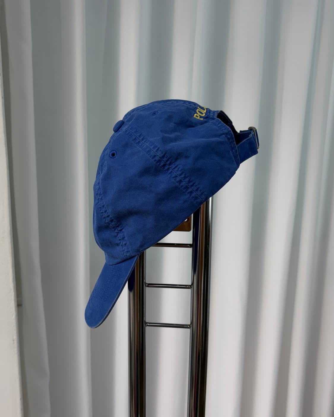 폴로 랄프로렌 블루 포니 치노 여성 볼캡 상품이미지3