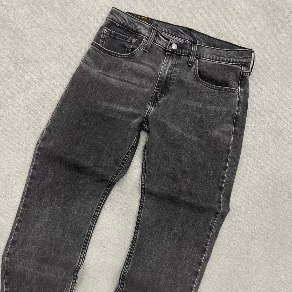 32 리바이스 502 흑청 데님 팬츠 상품이미지2