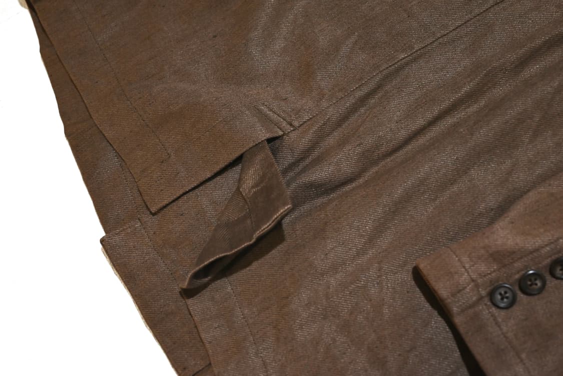 80s Y’s for men linen mandarin collar  상품이미지5