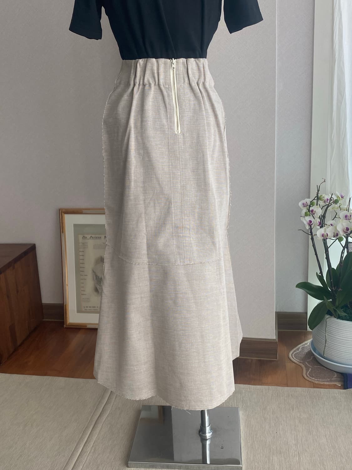 SIMPLICITE 리버시블 코튼 맥시스커트(26) 상품이미지6