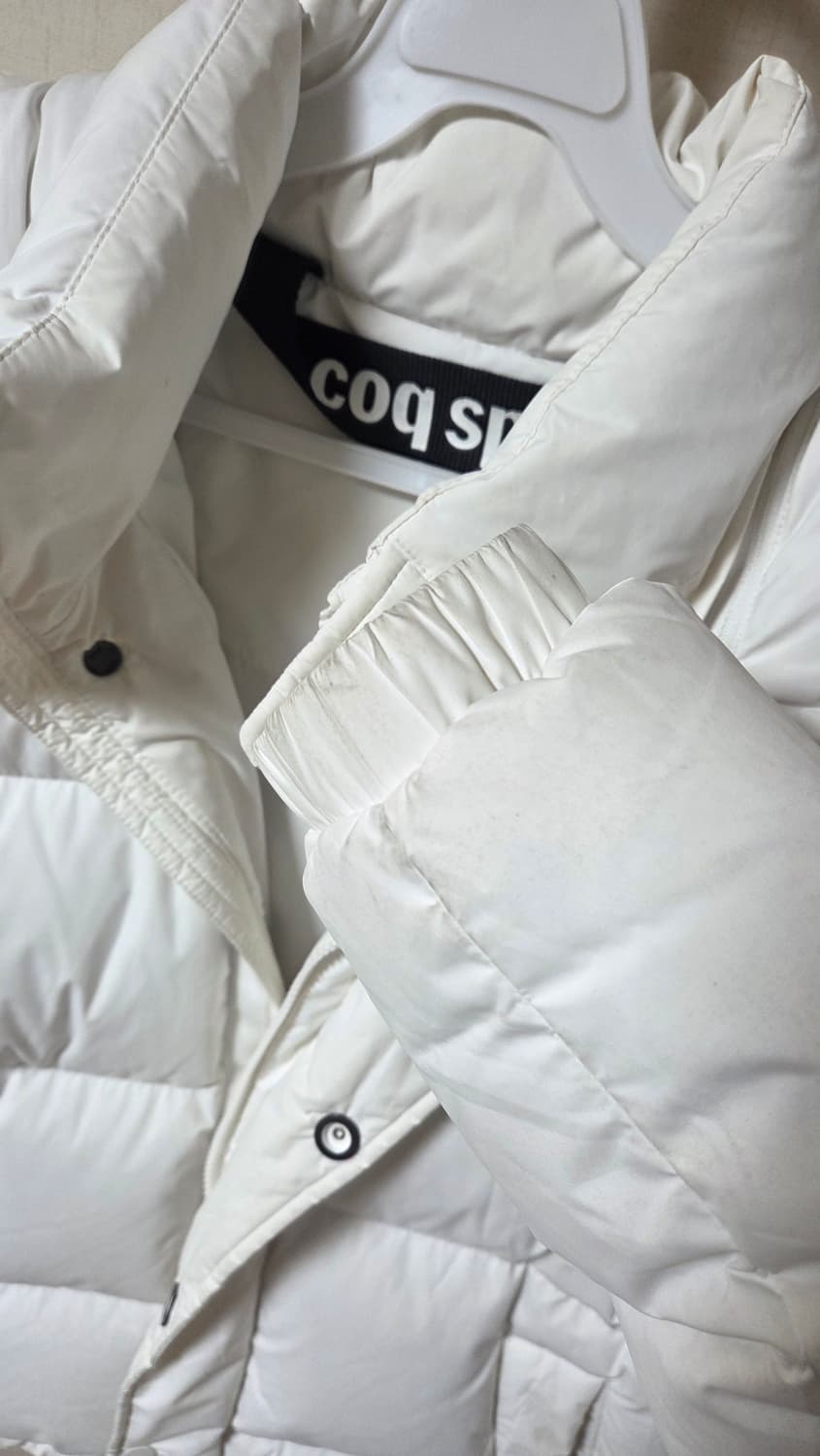 르꼬끄 화이트 구스다운 패딩 상품이미지5