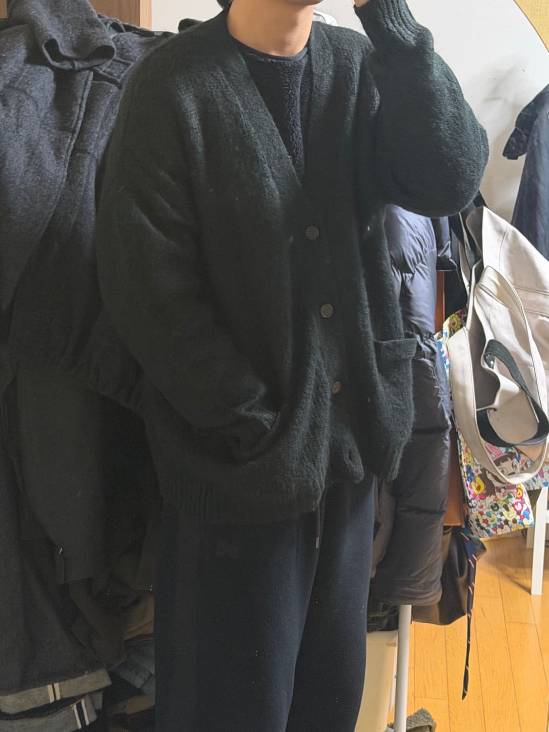 프릭스스토어 아크릴 니트 가디건 상품이미지3