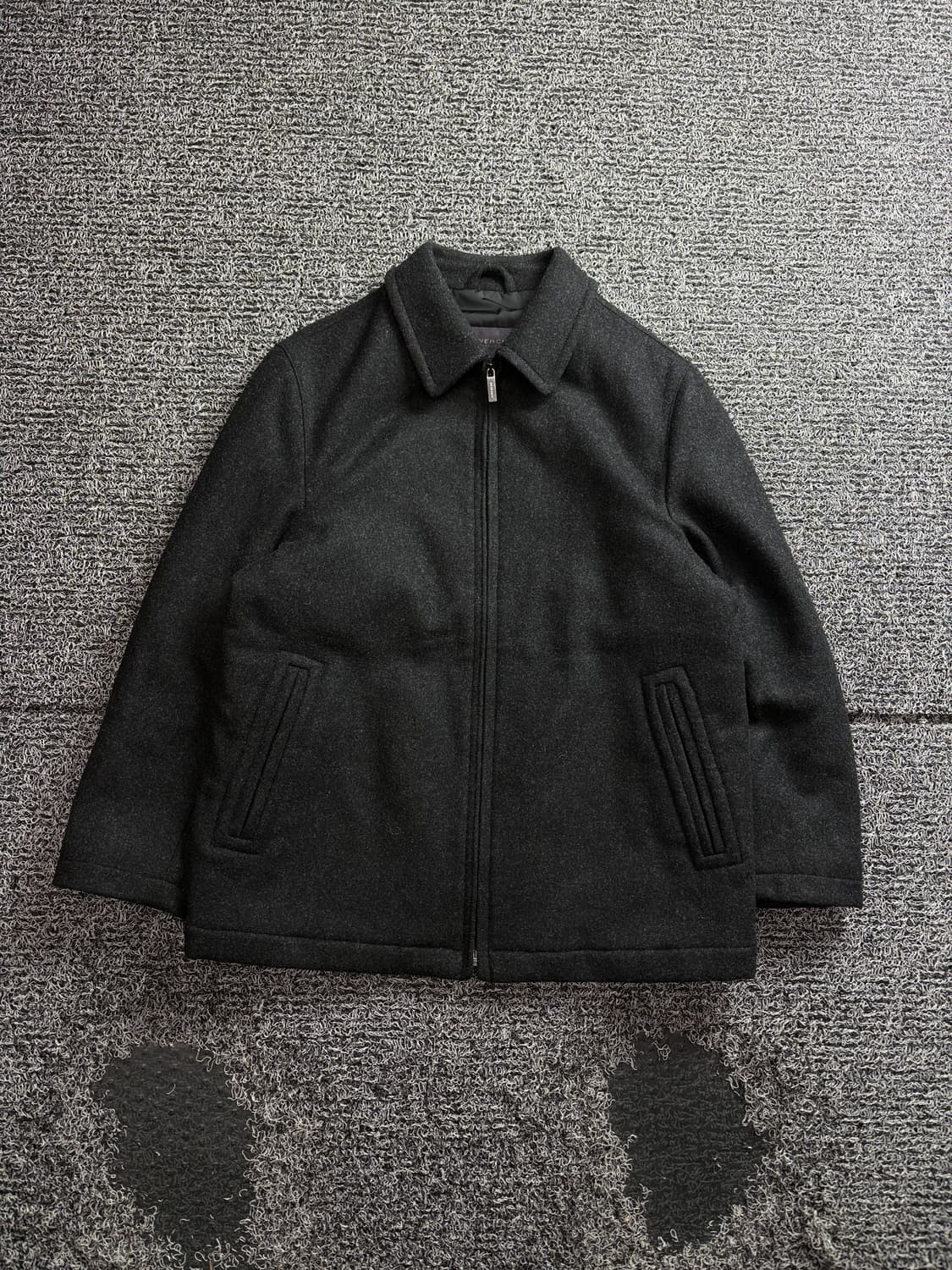 90s 지방시 아카이브 캐시미어 블루종 자켓 3745 상품이미지2