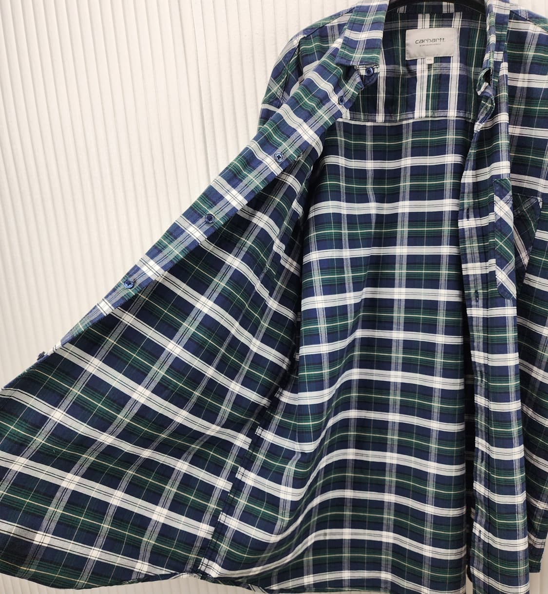 [110]칼하트 체크 도머 셔츠 상품이미지5