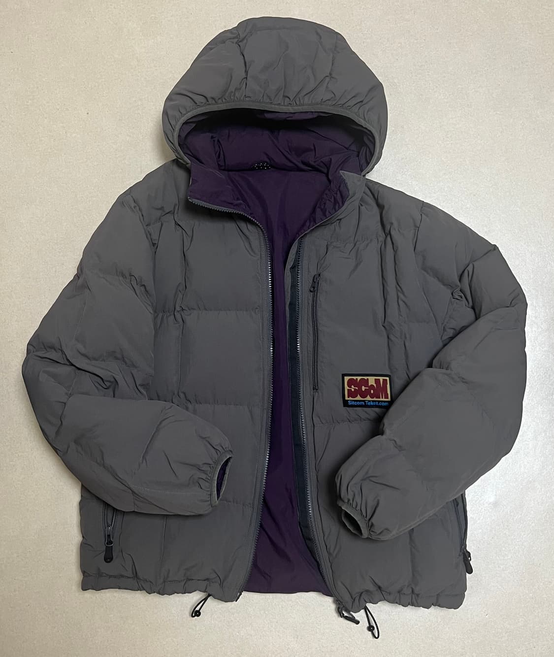 테켓 파파스 파카M 차콜 Papa's parka (택포) 상품이미지3