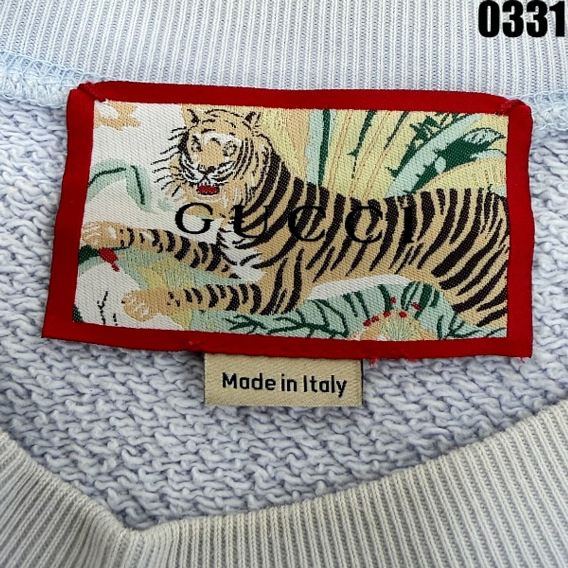 구찌 타이거 프린팅 스웻셔츠 XS 0331 상품이미지4