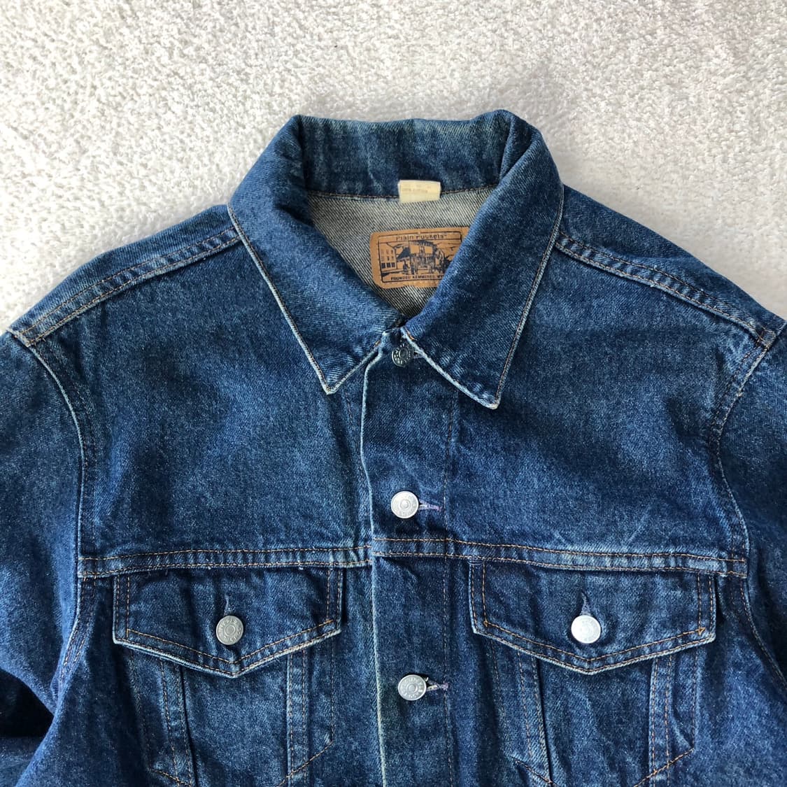 1970s 플레인포켓 데님 자켓 상품이미지4