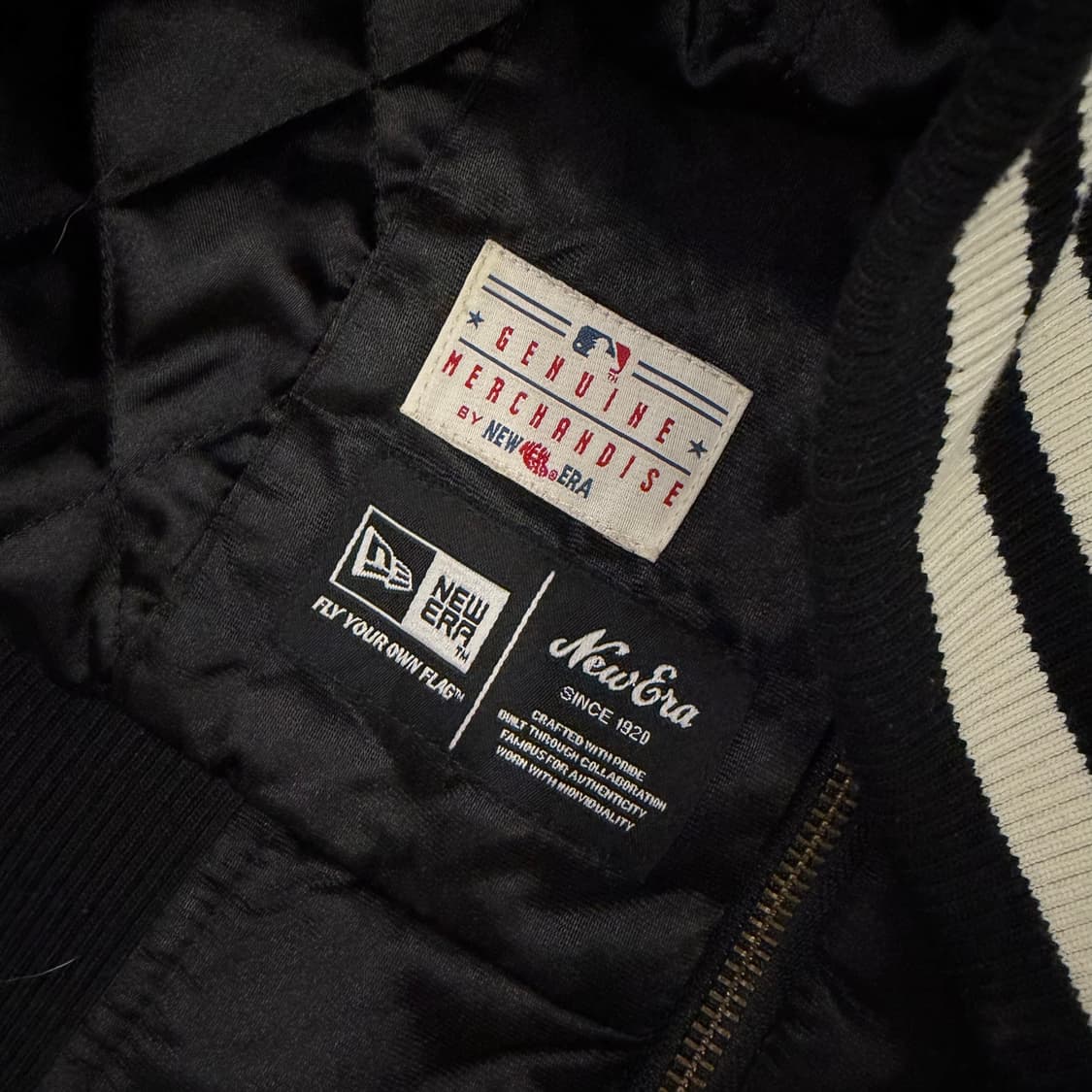 [정품/L] 뉴에라X하이브리드 빈티지 잉크 자수 스카쟌 자켓 상품이미지7