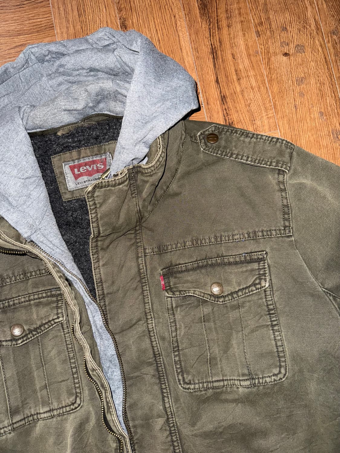 리바이스 후드 워크 트러커자켓 상품이미지4