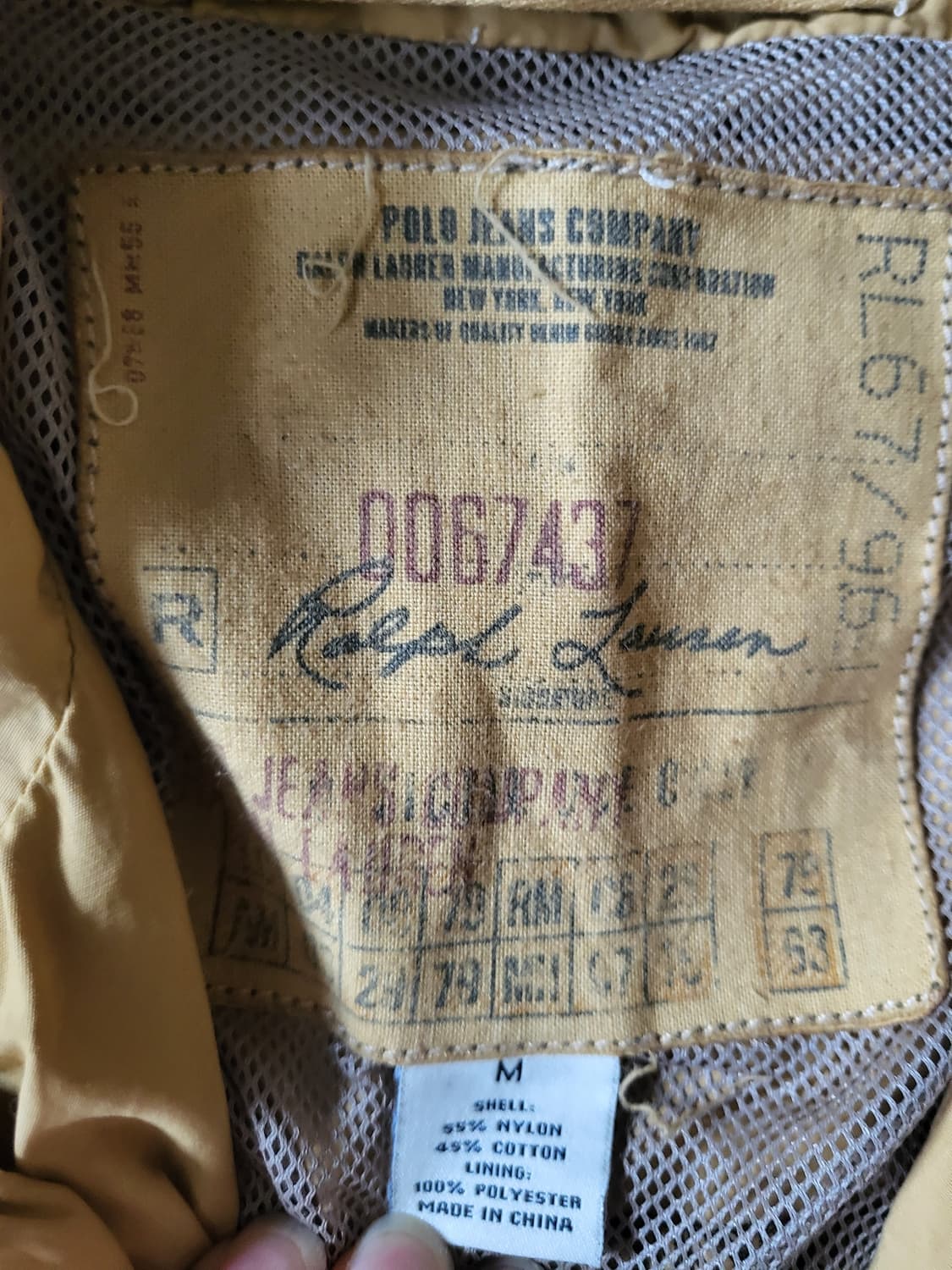 폴로 진 컴퍼니 빈티지 자켓 M 상품이미지2