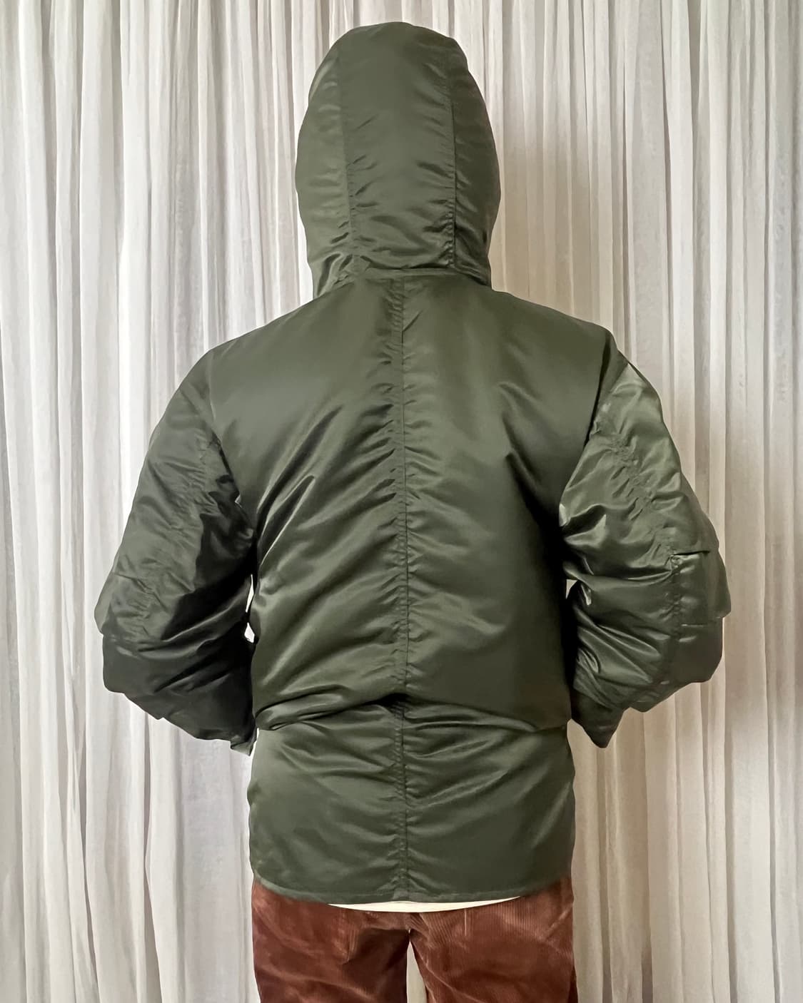 토가 비릴리스 밀리터리 파카 toga virilis 오버랩 파카 상품이미지9