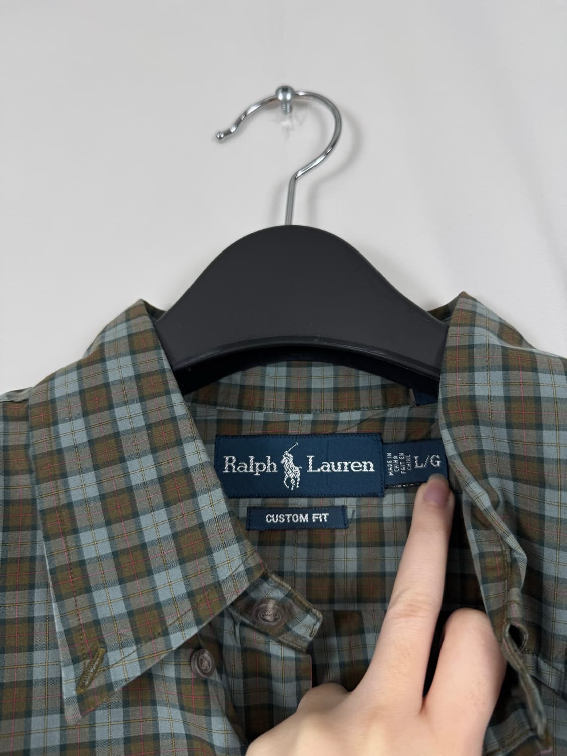 b103) 폴로랄프로렌 체크 셔츠 상품이미지3