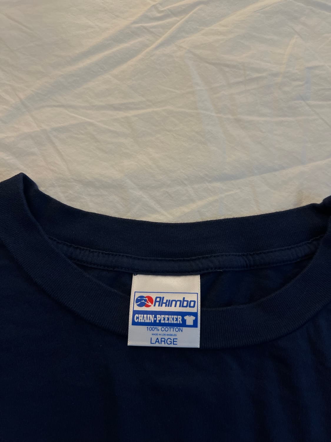 아킴보 클럽 체인 피커 뉴욕 티셔츠 L  chain peeker 상품이미지3