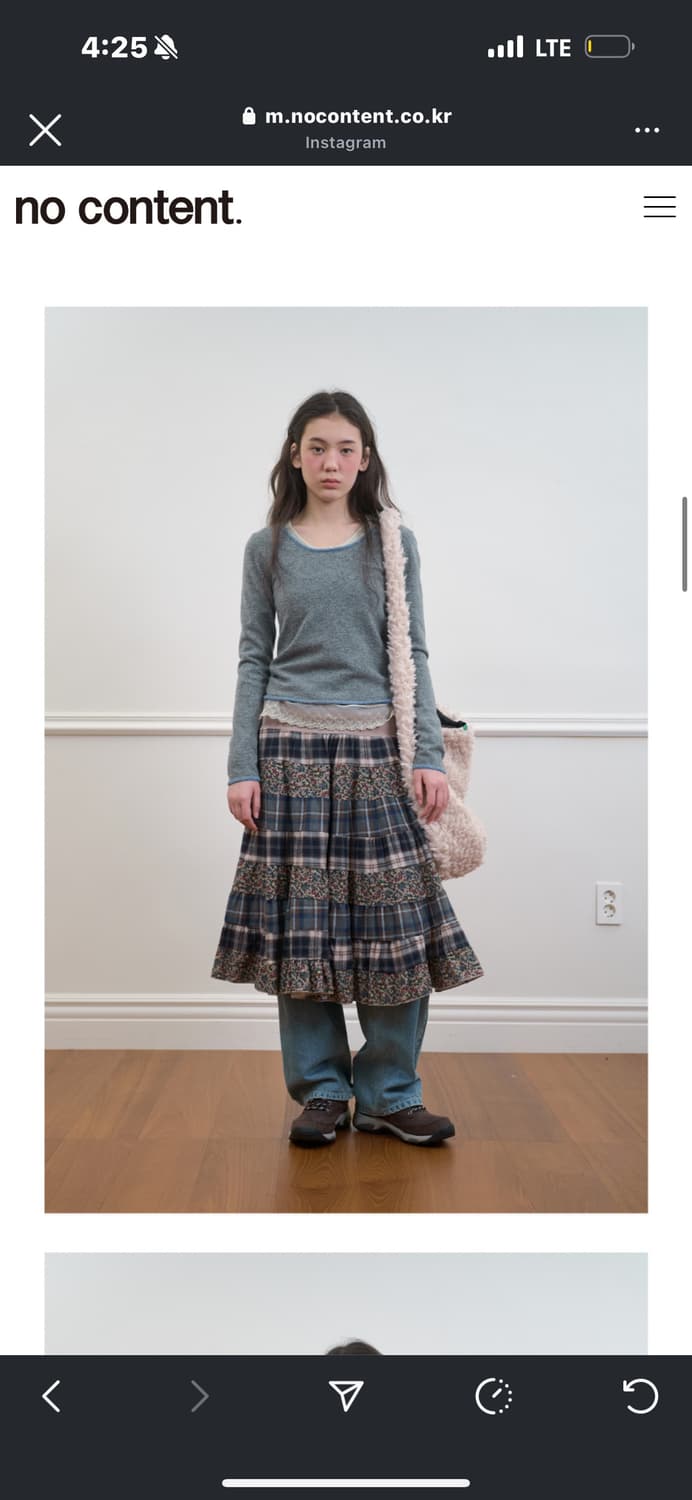 노컨텐츠 스커트 Multi-Way Tube SK _ Beige 상품이미지1